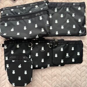 Miffy x LeSportsac pouches